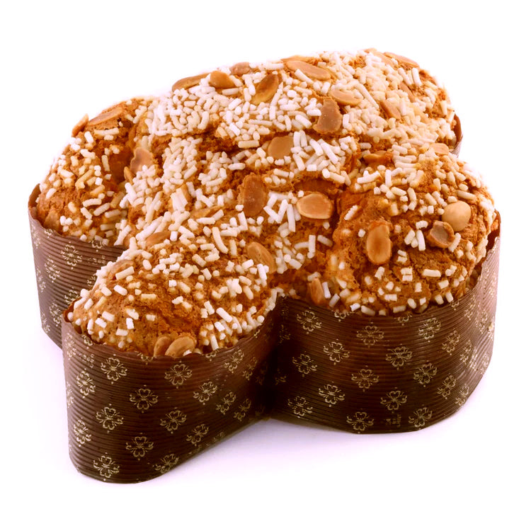 Colomba artigianale ai 6 Cioccolati: Fondente, Latte, Ruby, Gold, Bianco e al Pistacchio - 1000g