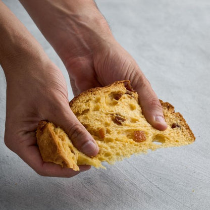 Panettone clásico artesanal - Naranja y pasas - 800g